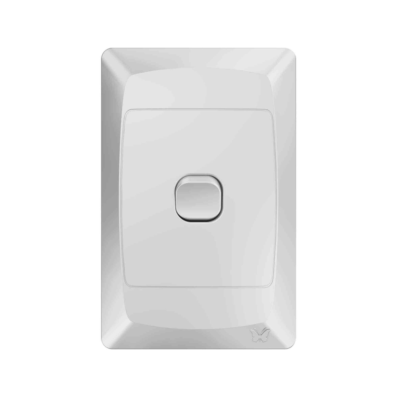 1LEVER 2WAY SWITCH 2X4 WHITE Megatech Electrical Supplies